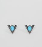 Reclaimed Vintage Inspired Collar Tips In Silver Exclusive To Asos - Silver