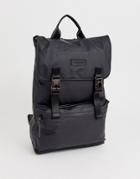 Consigned Clip Backpack In Black