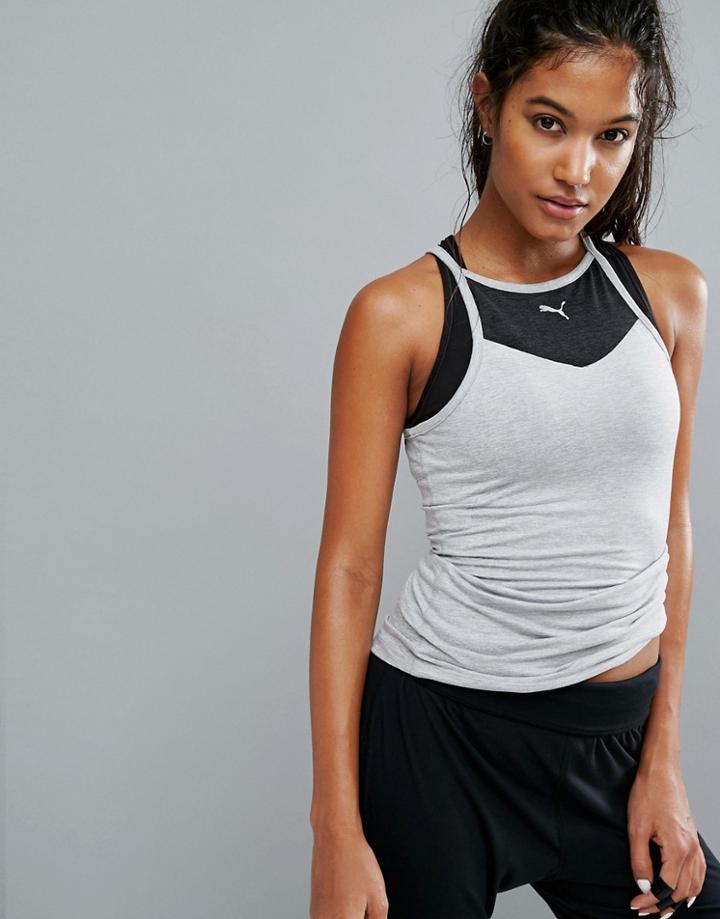 Puma Yogini Tank Top - Gray
