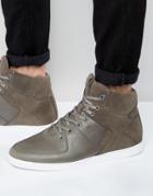 Boxfresh Camberwell Hi Top Sneakers - Gray