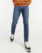 Levi's 512 Slim Taper Fit Jeans In Whoop Mid Wash-blues