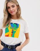 Jdy Photographic T-shirt - Multi