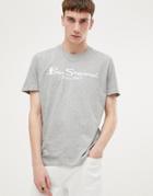 Ben Sherman Large Logo T-shirt - Gray