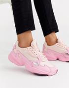 Adidas Originals Falcon Sneakers In Pink Tint