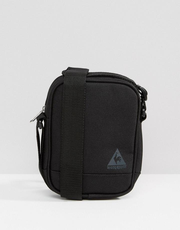 Le Coq Sportif Small Messenger Bag - Black