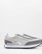 Puma Future Rider Multi Cat Sneakers In Gray - Exclusive To Asos-grey