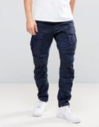 G-star Rovic Zip Pm 3d Tapered Pant Blue Camo - Blue