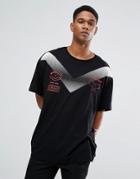 Cheap Monday Squad T-shirt In Black - Black