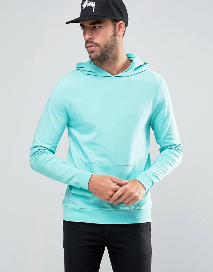 Asos Muscle Hoodie - Green