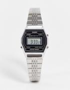 Casio Vintage Unisex Digital Bracelet Watch In Silver La690wea-1ef