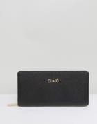 Ted Baker Metal Bow Zip Matinee Wallet - Black