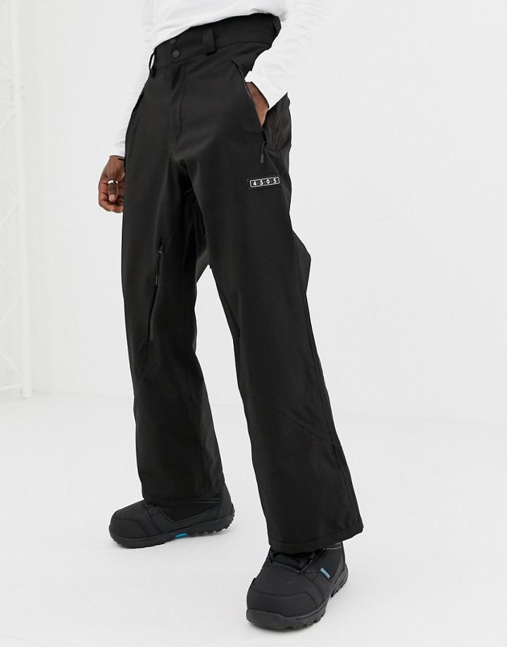 Asos 4505 Snow Pants In Black - Black