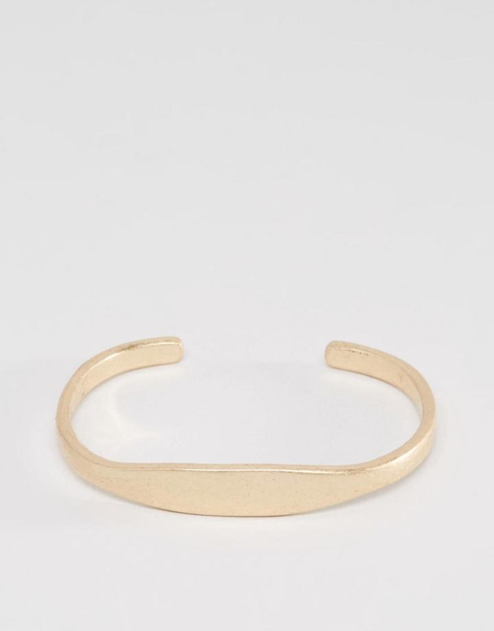 Icon Brand Premium Bangle Bracelet In Gold - Gold