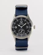 Techne Merlin Nato Strap Watch In Blue - Blue