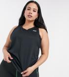 Asos 4505 Curve Icon Run Vest-black