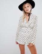Zulu & Zephyr Speckle High Waist Beach Short In Multi