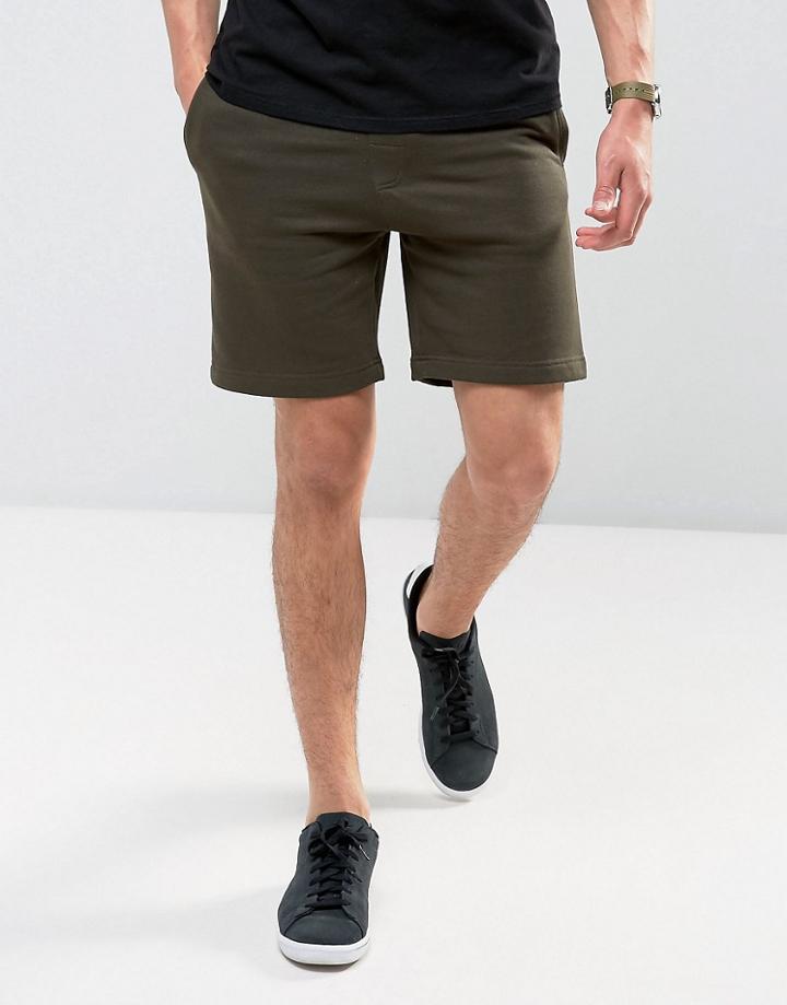 Brave Soul Jersey Short - Green