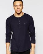 Original Penguin Long Sleeve Top - Black