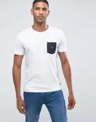 Jack & Jones Printed Pocket T-shirt - White