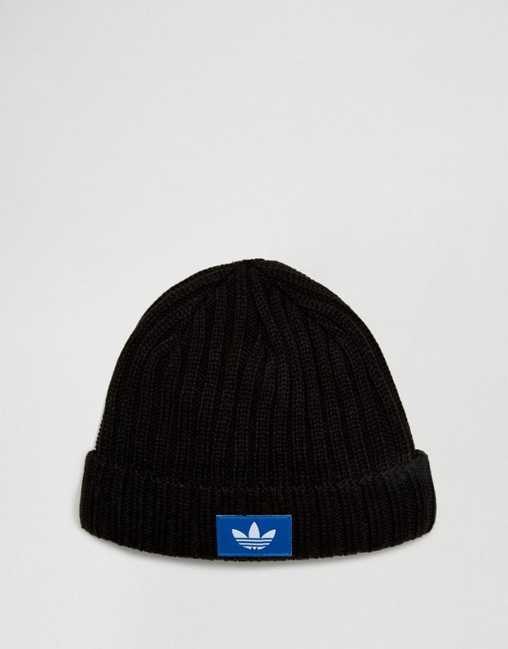 Adidas Originals Trefoil Beanie In Black Ay9308 - Black