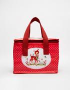 Heidi Polka Dot Lunch Bag - Red