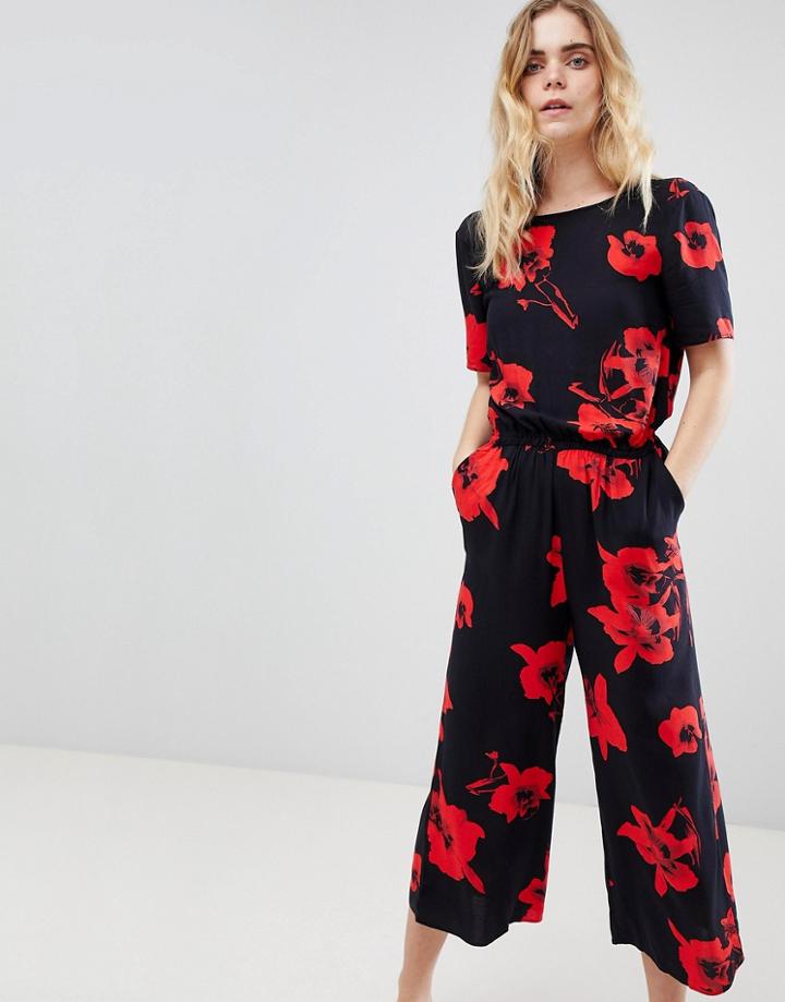 Ichi Floral Jumpsuit - Multi