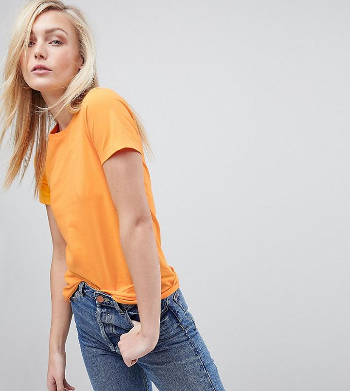 Asos Tall Ultimate T-shirt With Crew Neck - Orange