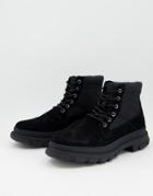 Office Binley Lace Up Boots In Black