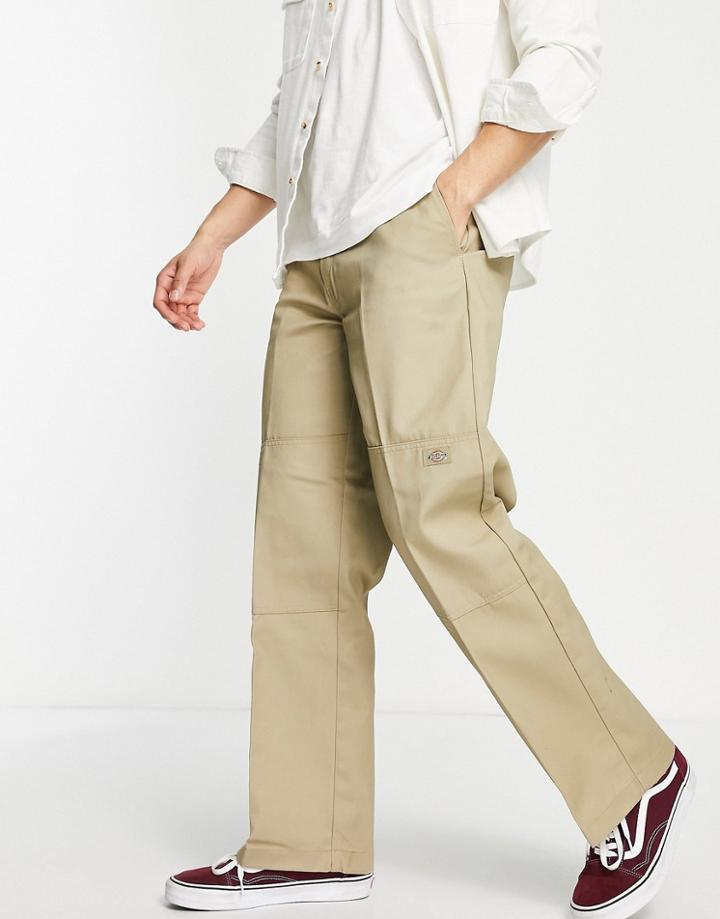 Dickies Double Knee Pants In Beige-neutral