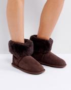 Just Sheepskin Albery Boots - Brown
