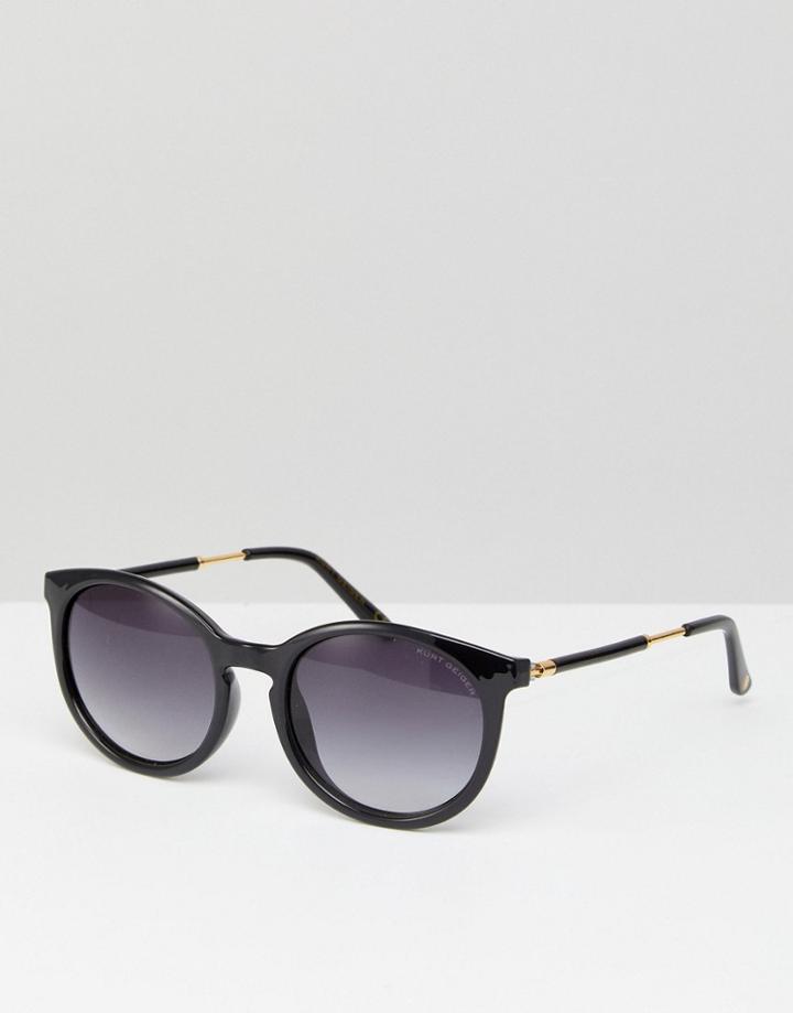 Kurt Geiger Cat Eye Sunglasses - Black