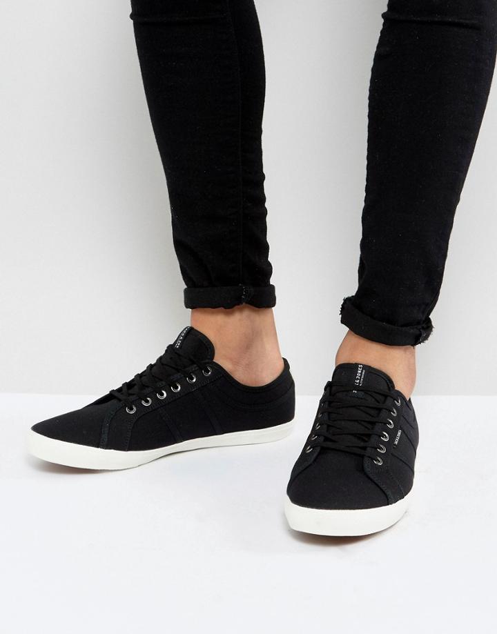 Jack & Jones Ross Canvas Sneakers - Black