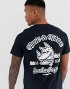 Cheats & Thieves London Chapter Back Print T-shirt - Black
