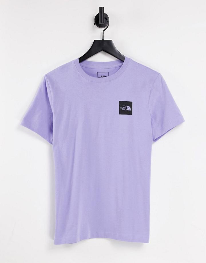 The North Face Fine T-shirt In Lilac-purple
