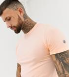 Asics Sleamless T-shirt In Apricot - Pink