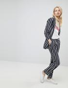 Only Striped Pants - Navy