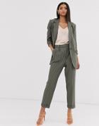 Asos Design Premium Pinstripe Suit Mensy Pants - Multi