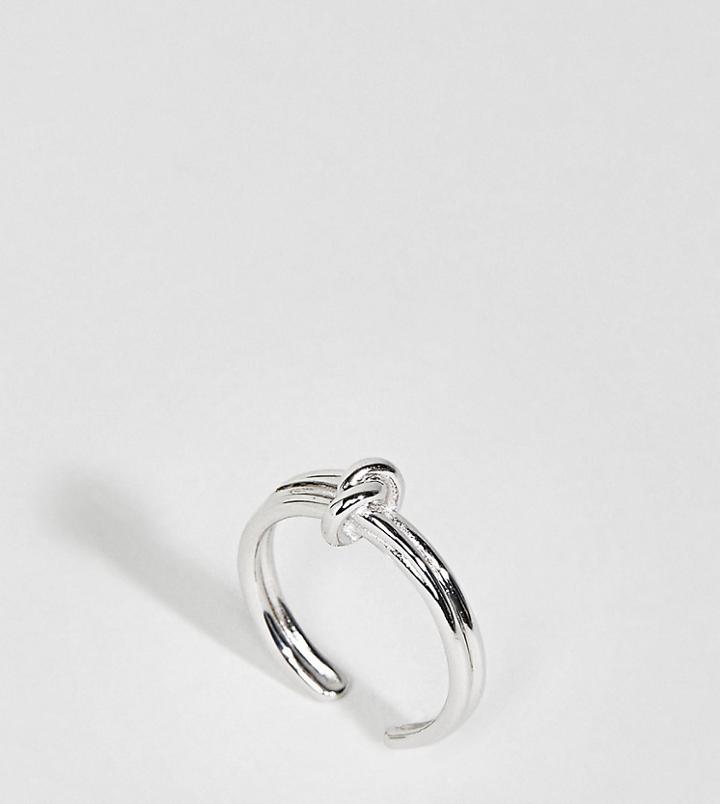 Olivia Burton Forget Me Knot Ring - Silver