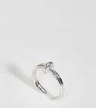 Olivia Burton Forget Me Knot Ring - Silver