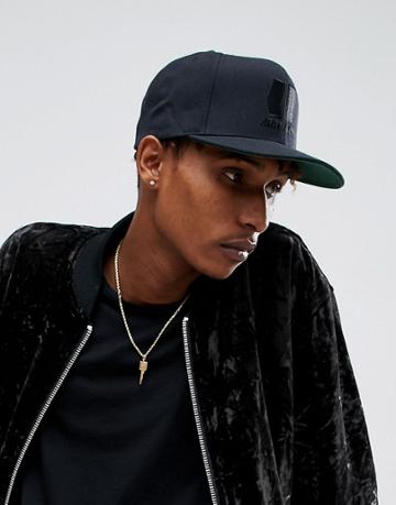 Armada Standard Logo Baseball Cap In Black - Black