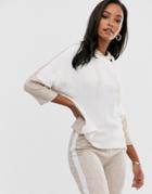 River Island Loungewear Hoodie In Cream