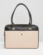 Love Moschino Quilted Shoulder Bag - Beige