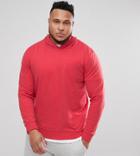 Only & Sons Plus Hooded Sweat - Red