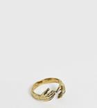 Reclaimed Vintage Inspired Hands Style Ring In Gold Tone Exclusive To Asos - Gold