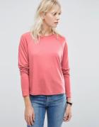 Asos T-shirt In Boxy Fit - Red