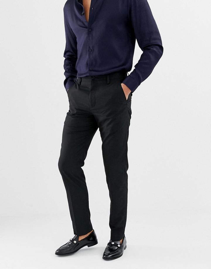 French Connection Plain Slim Fit Pants