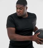 Asos 4505 Plus Training T-shirt With Quick Dry In Black - Black