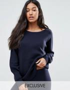 Micha Lounge Double Face Bonded Sweater - Multi