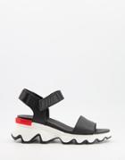 Sorel Kinetic Sporty Sandals In Black