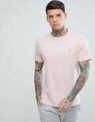 Farah Deansgate Slim Fit T-shirt In Pink - Pink
